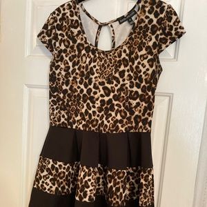 Leopard Print Dress